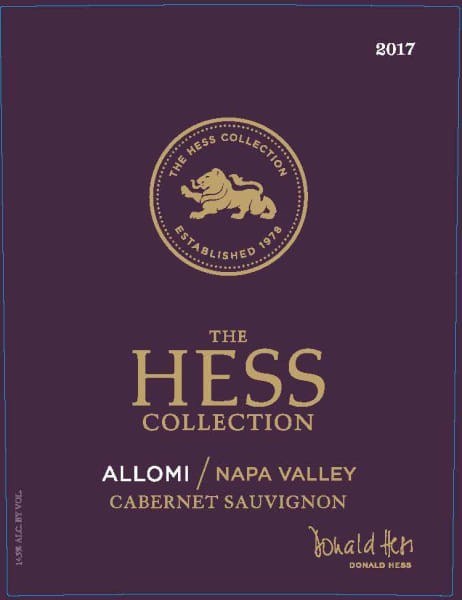 Hess Allomi Napa Valley Cabernet Sauvignon 2019 - Gasbarro's Wines